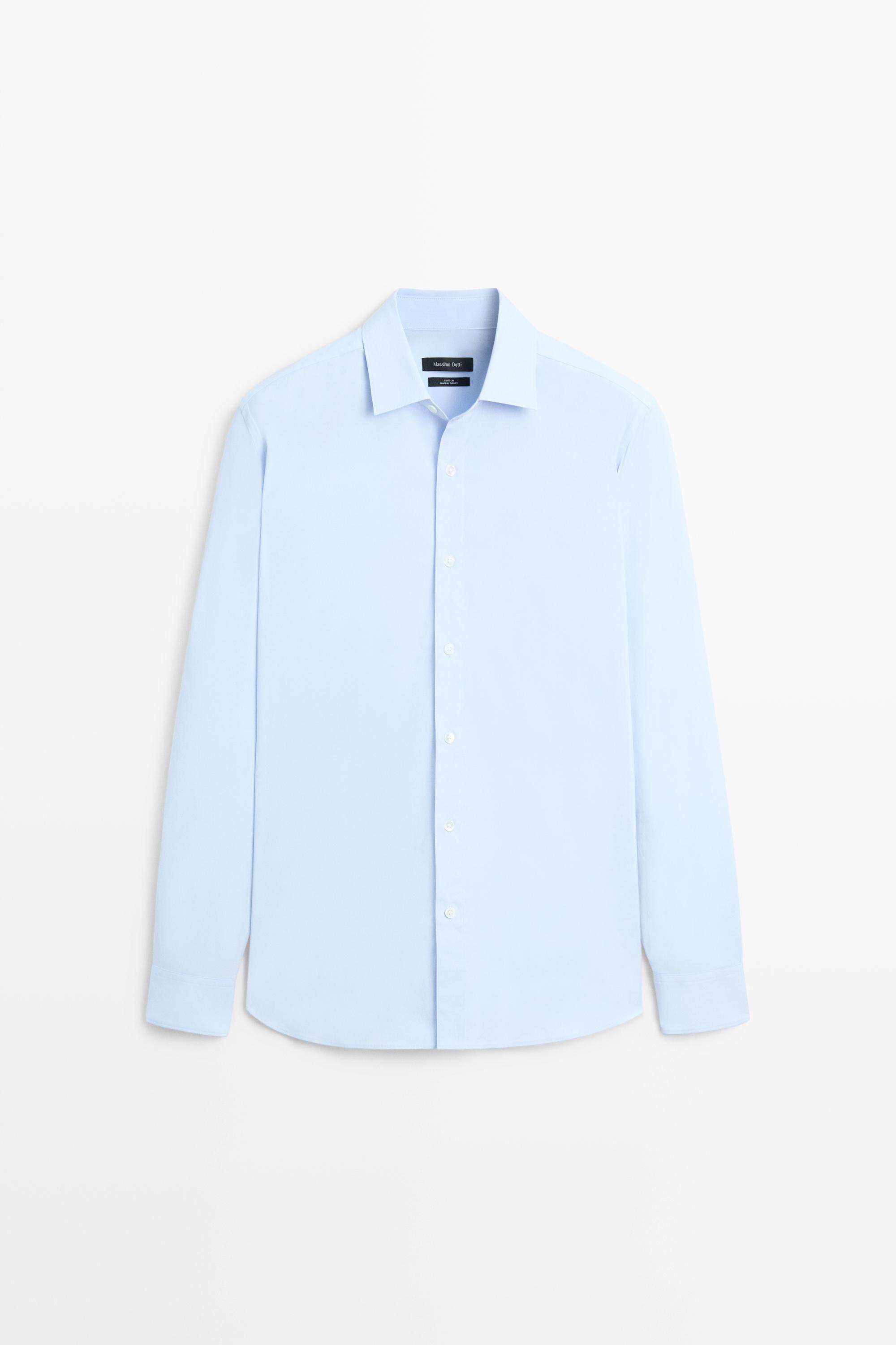 Slim fit stretch shirt